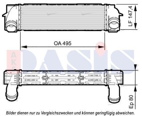 AKS DASIS Интеркулер 057024N